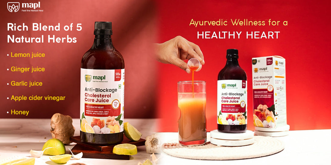 Comparing Different Brands of Cholesterol Care Juice What Sets Maheshwari Ayurveda Apart
