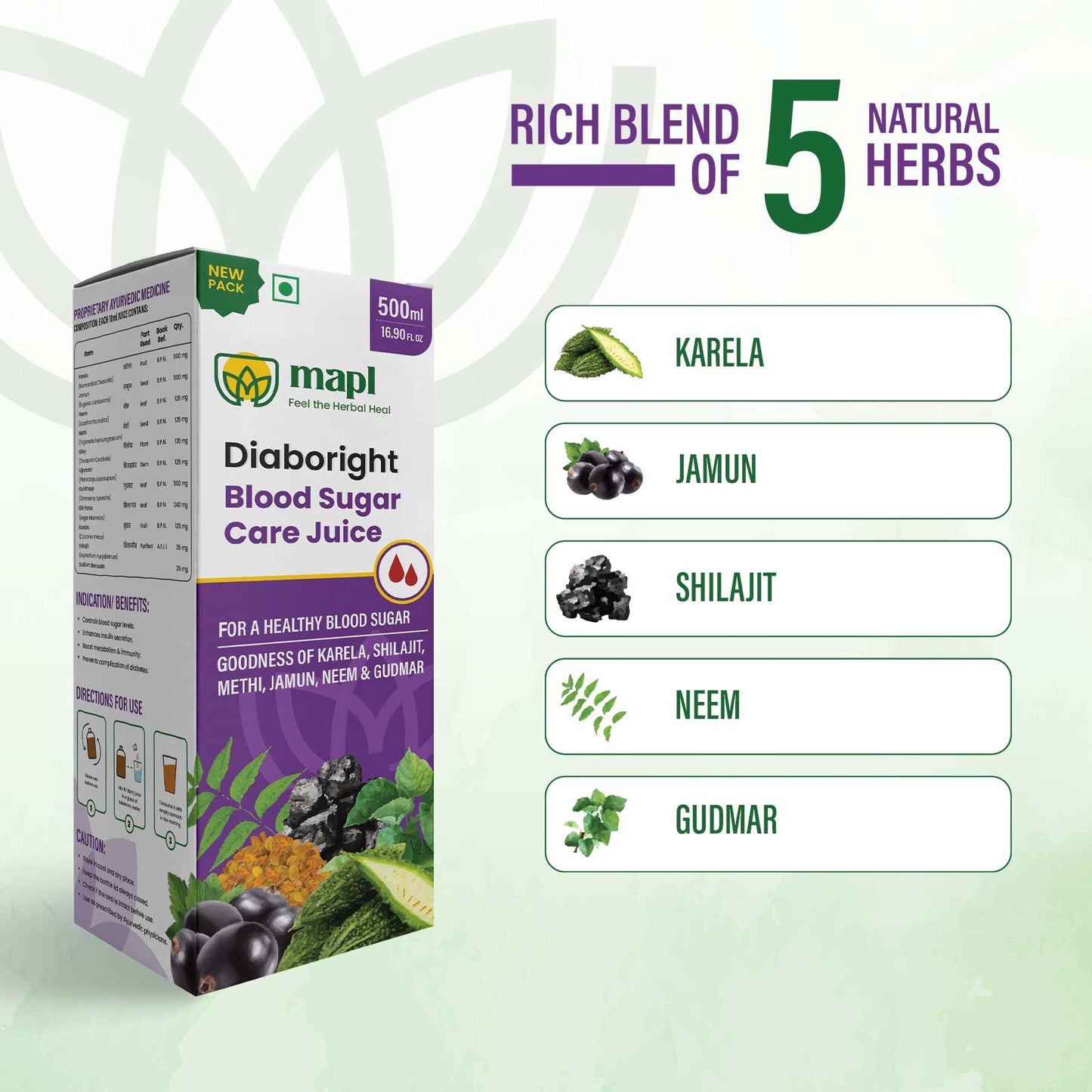 Diaboright Blood Sugar Care Juice
