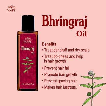 Bhringraj Ayurvedic Hair Oil