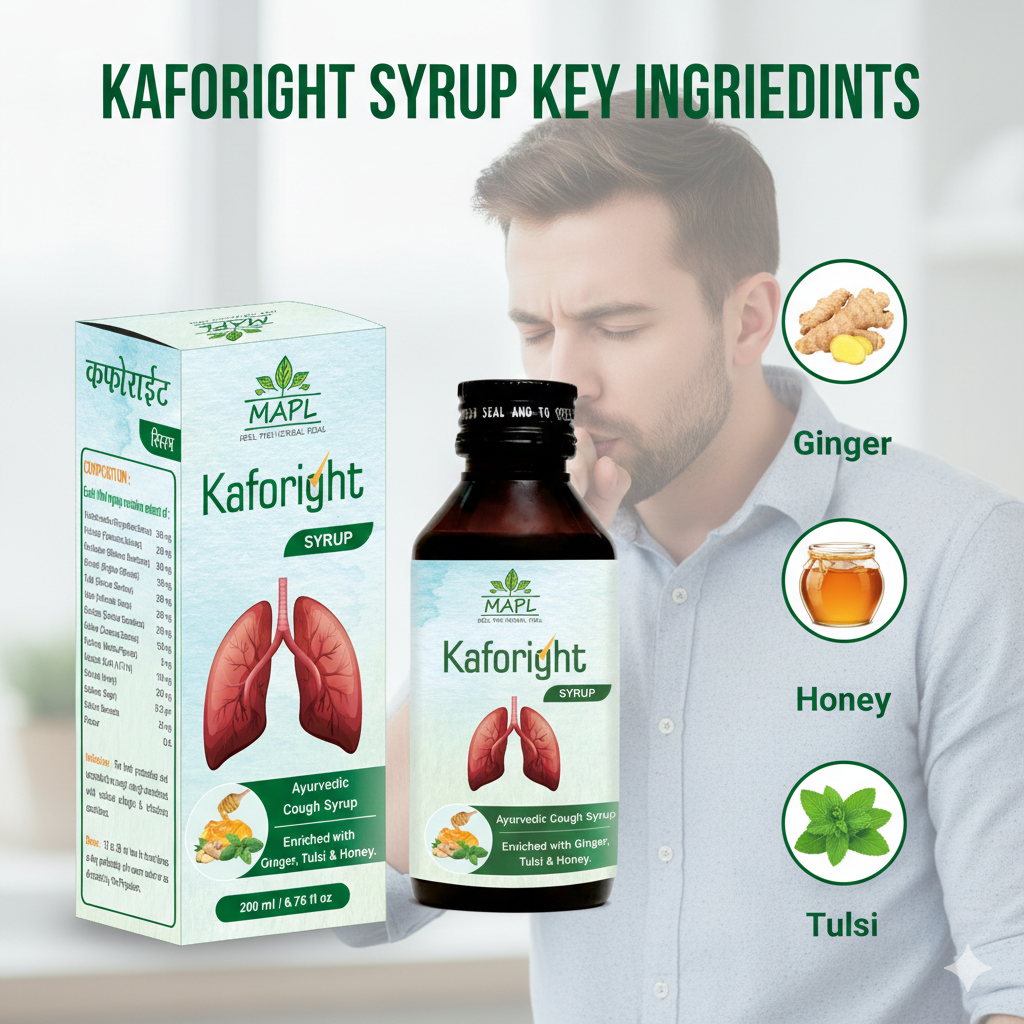Kaforight Cough Relief Syrup (For Dry Cough)