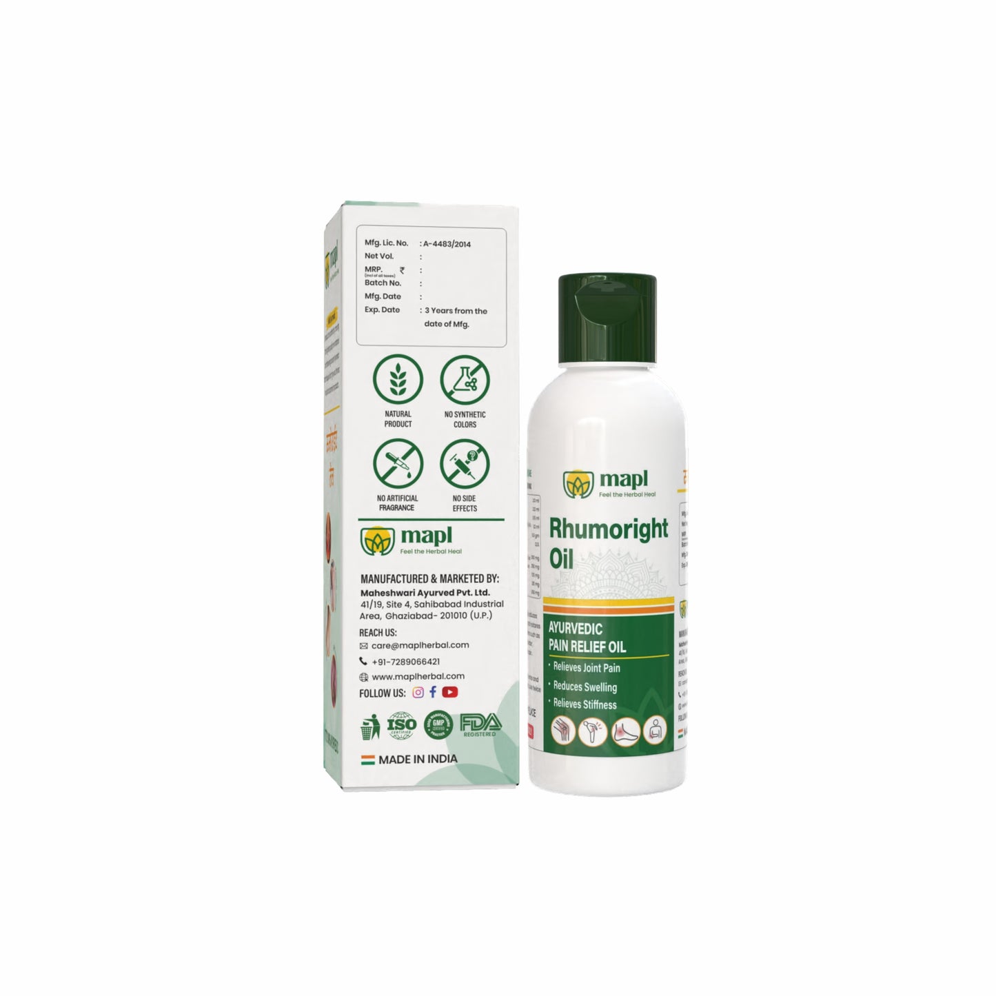 Rhumoright Pain Oil