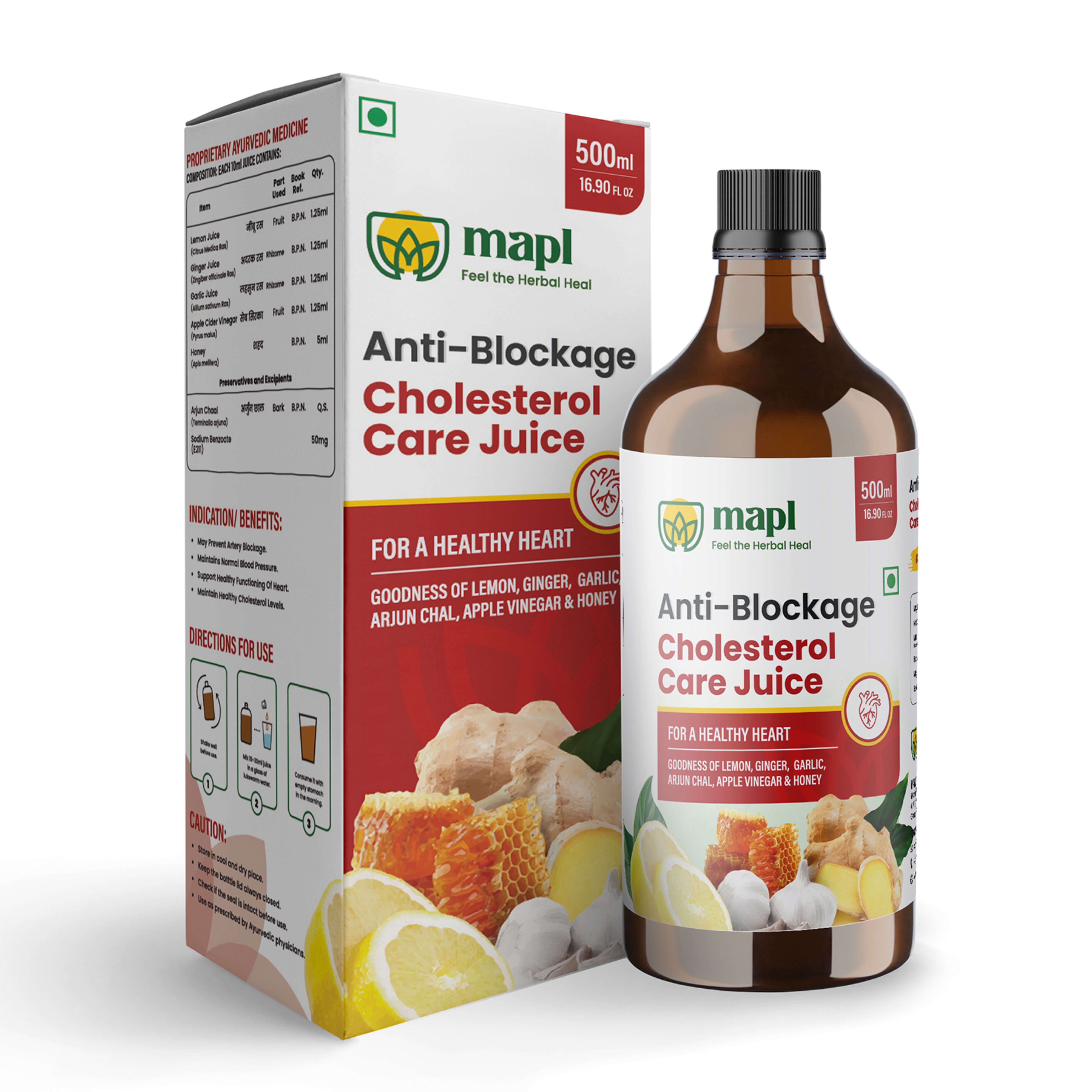 Antiblockage Cholesterol Care Juice