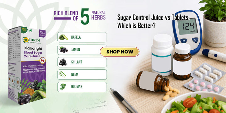 Sugar Control Juice vs Tablets: Which is Better?
