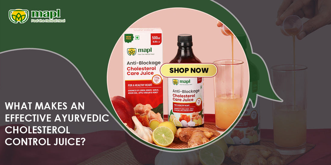 Ayurvedic Cholesterol Control Juice
