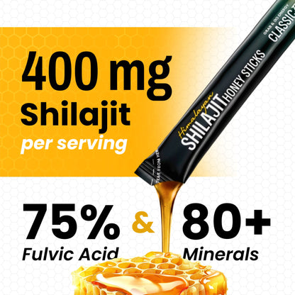 Shilajit Honey Sticks