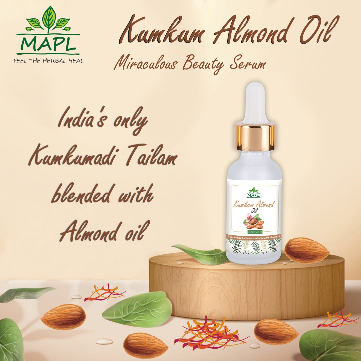 Kumkum Almond Oil