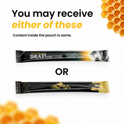 Shilajit Honey Sticks