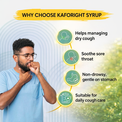 Kaforight Cough Relief Syrup (For Dry Cough)