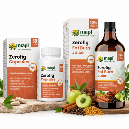 Fat burn combo - Zerofig Juice & Capsule