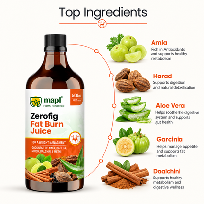 Fat burn & Cholesterol Care Juice combo ( 500 ml each )